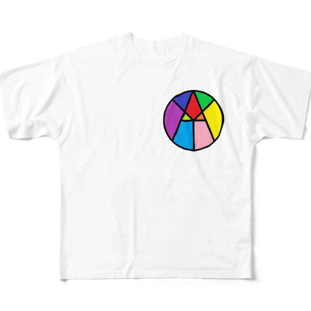 AYT-shopのAYTしょっぷ公式ロゴグッズ フルグラフィックTシャツ