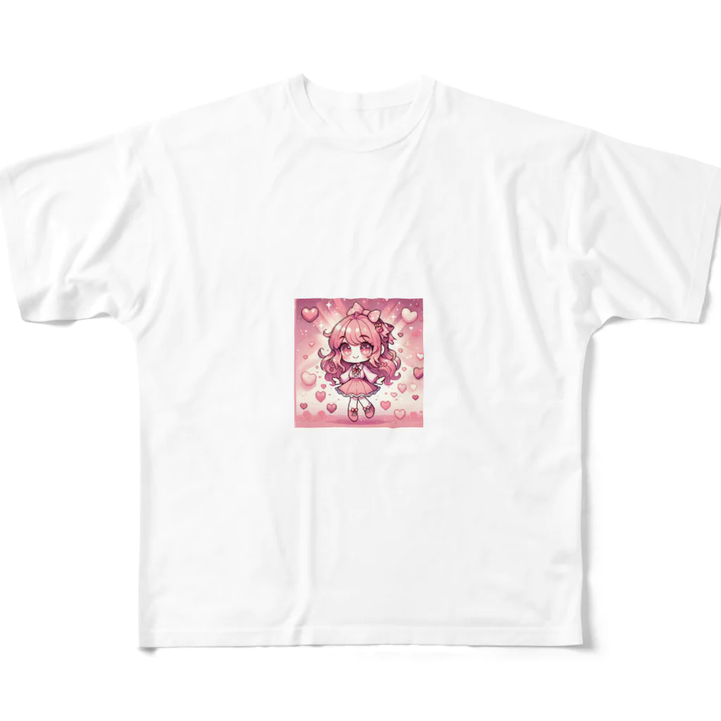 diet___llcのゆめかわドットちゃん All-Over Print T-Shirt