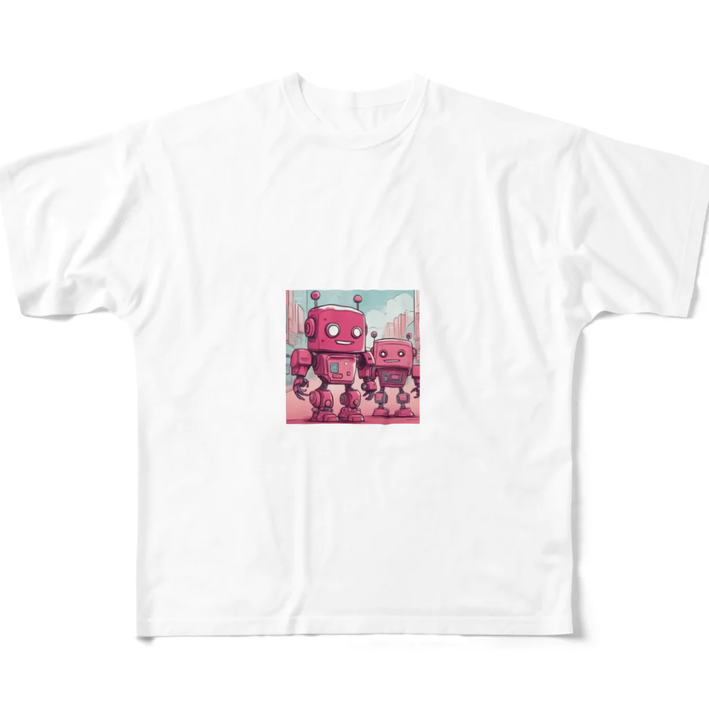 Square KidsのSquare Girls All-Over Print T-Shirt