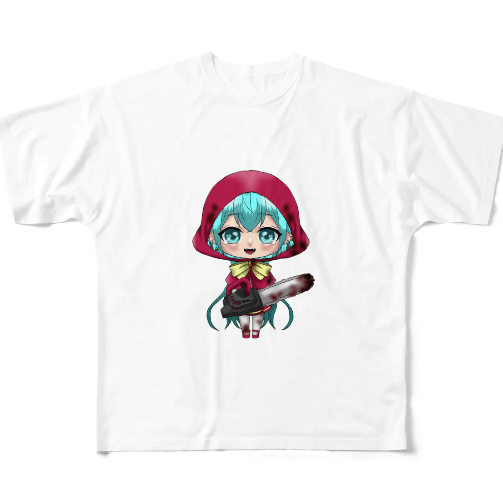 スライムバケツ店の1狩りかな？！蛇蝎家冷音ちゃん！ All-Over Print T-Shirt