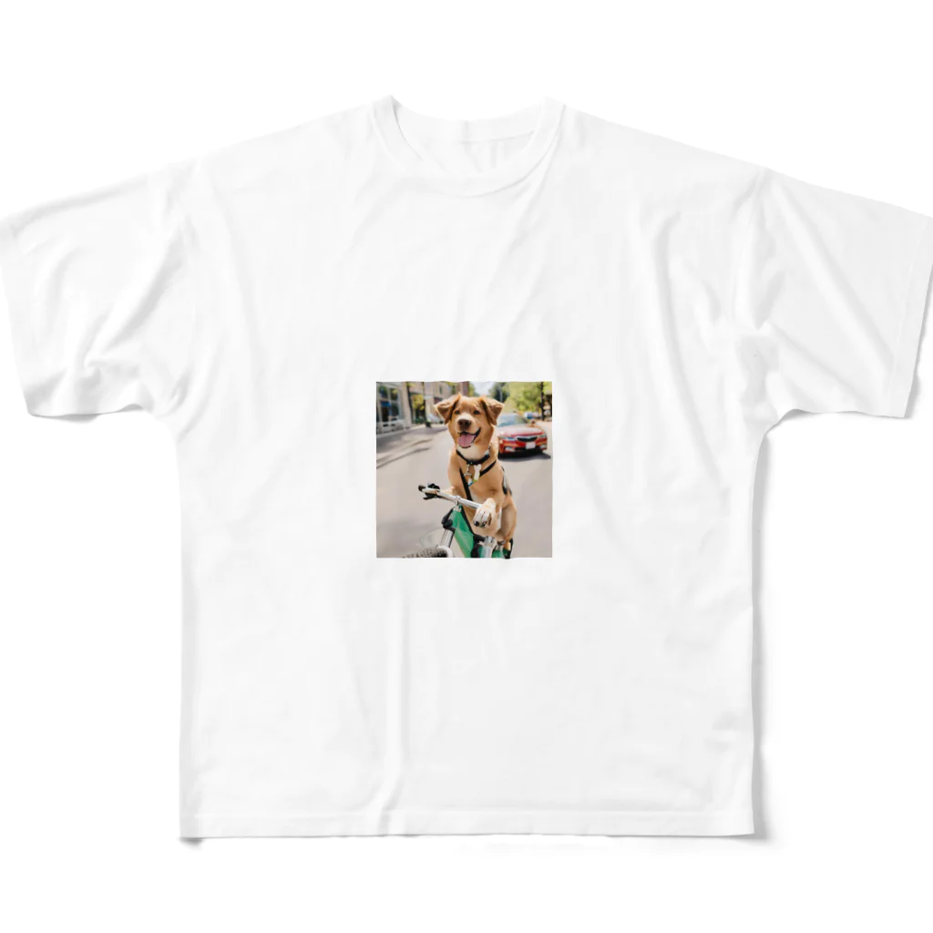 偽ブランドの犬 All-Over Print T-Shirt