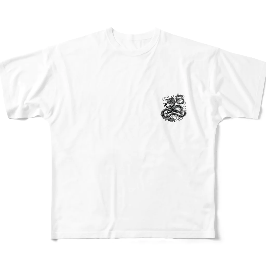 yuki_dratripの飛龍 All-Over Print T-Shirt