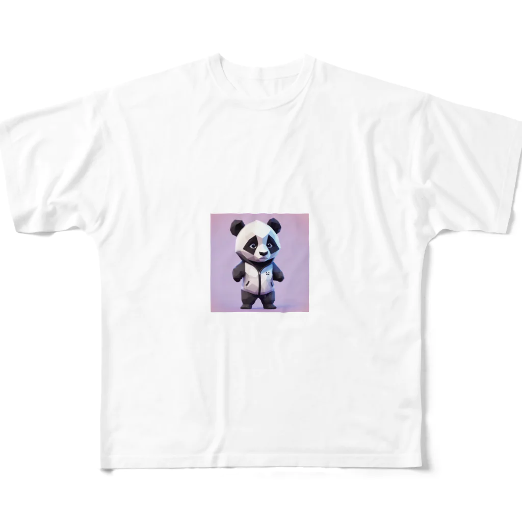 あたらしいぱんだやさんのスウェットセットアップパンダ All-Over Print T-Shirt