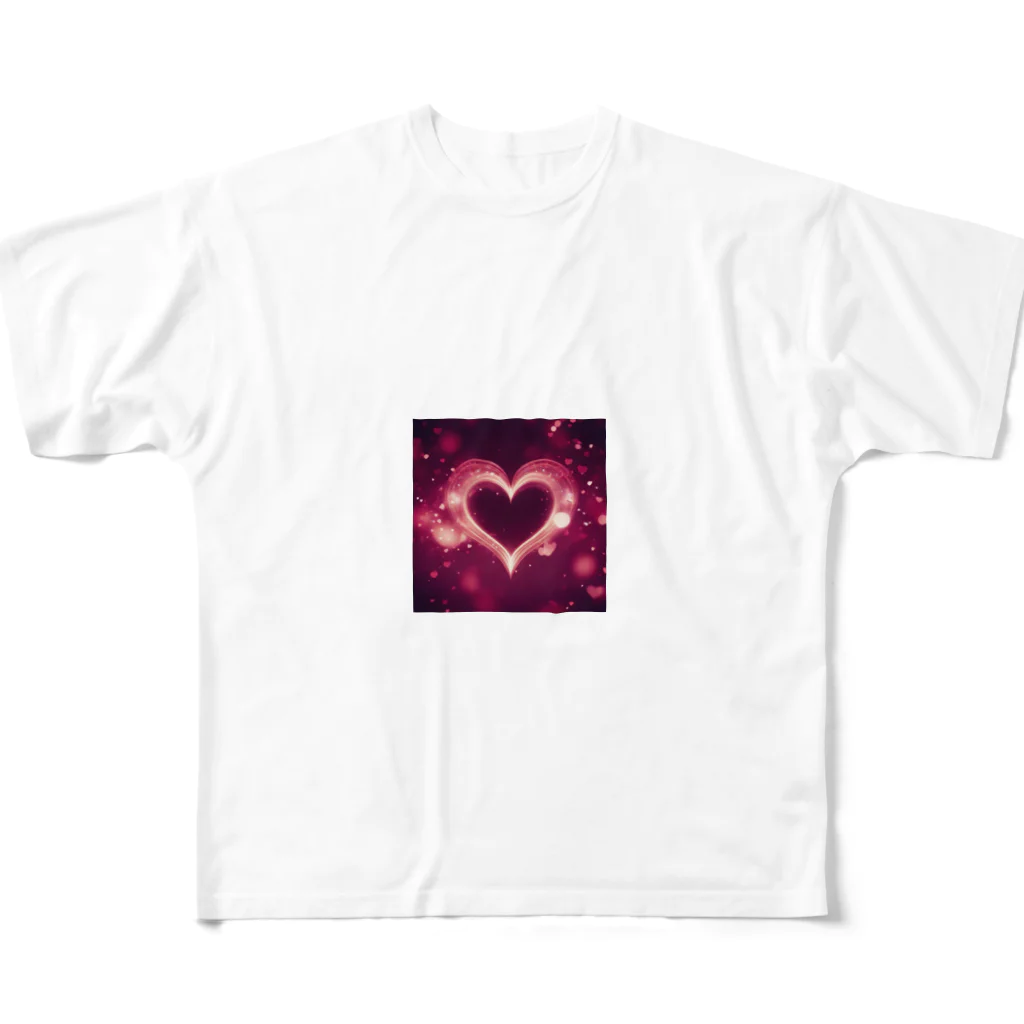 namahage1975の愛の強さ All-Over Print T-Shirt