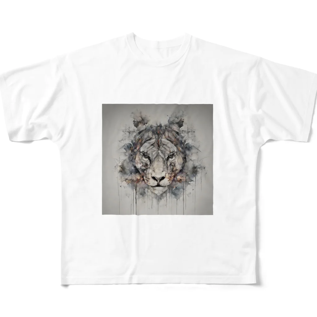 waterpandaの自然の鼓動 All-Over Print T-Shirt