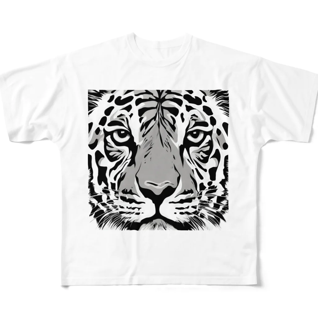 kichi_333の牙を剥け！ All-Over Print T-Shirt