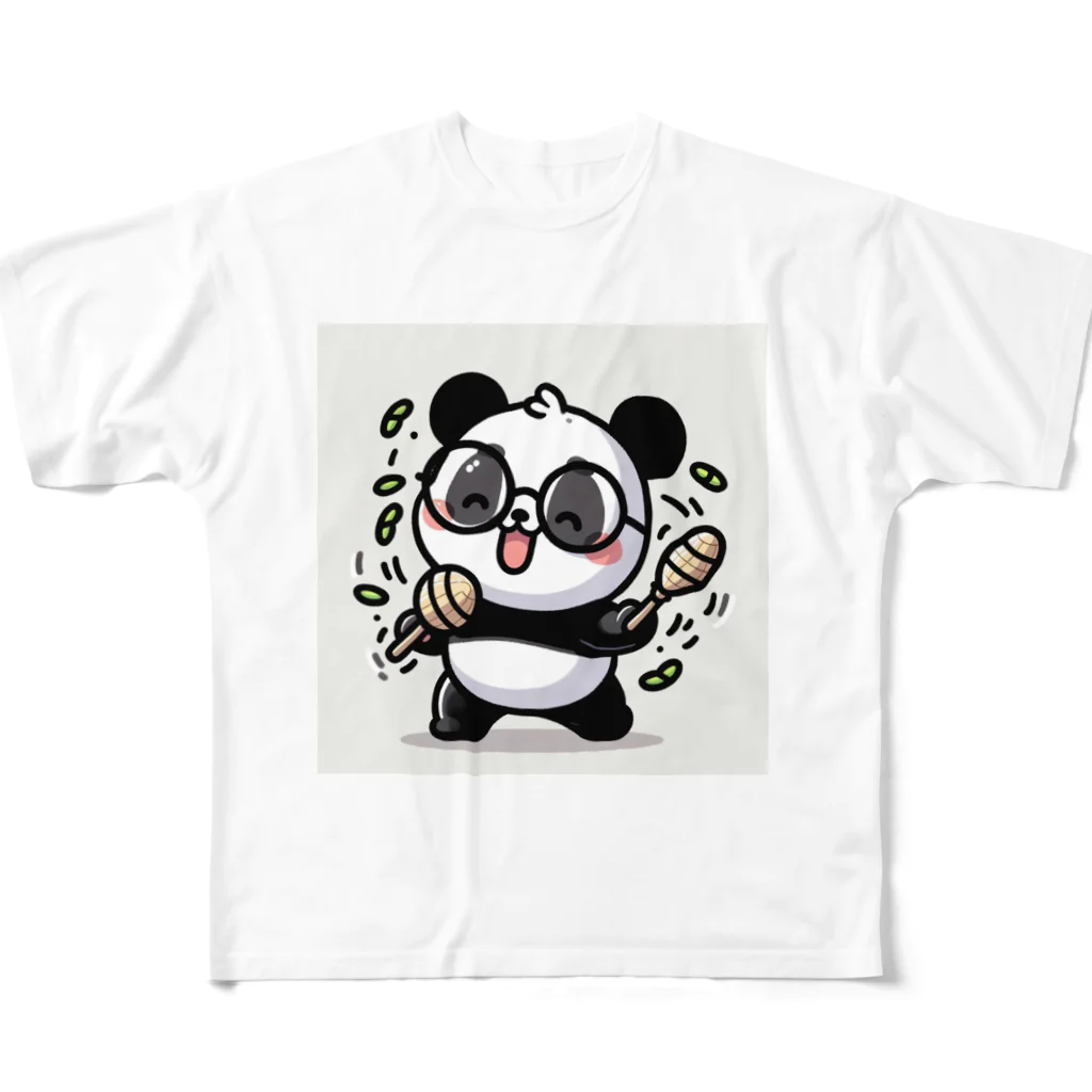 minaminokahoのジャングルのカーニバル All-Over Print T-Shirt