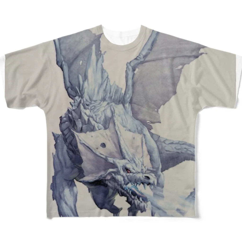 Audio TravellersのBlizzard Dragon All-Over Print T-Shirt