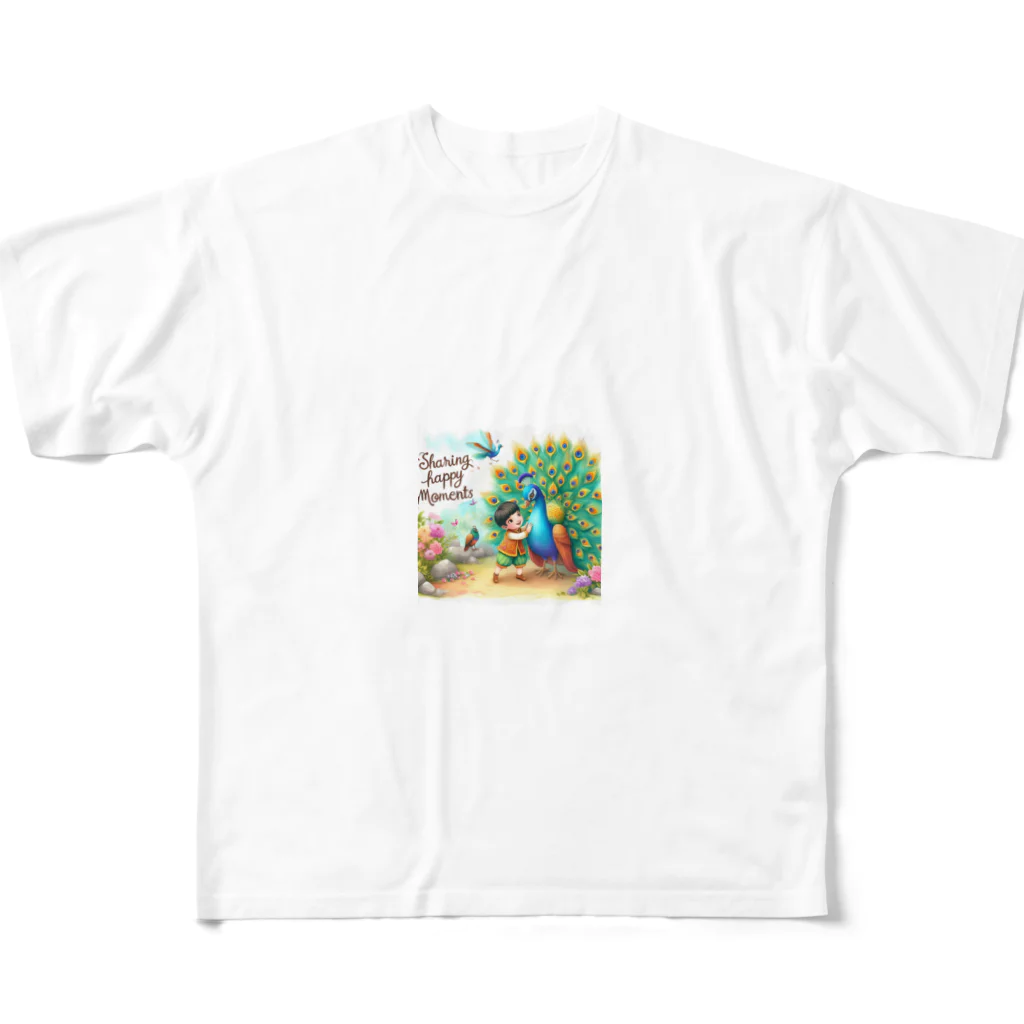 J-Peacockのイメージディスクリプション All-Over Print T-Shirt