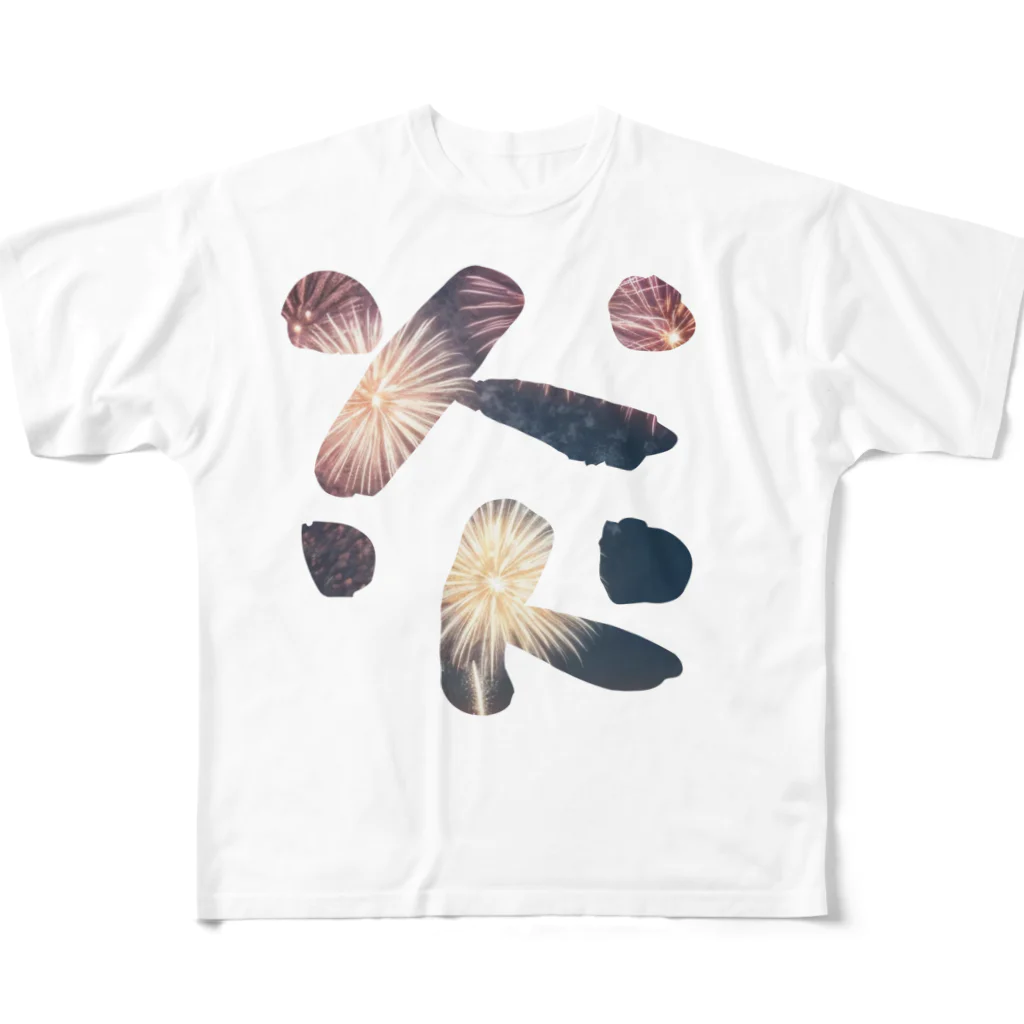 Koh Suzukiの炎 -hono- All-Over Print T-Shirt