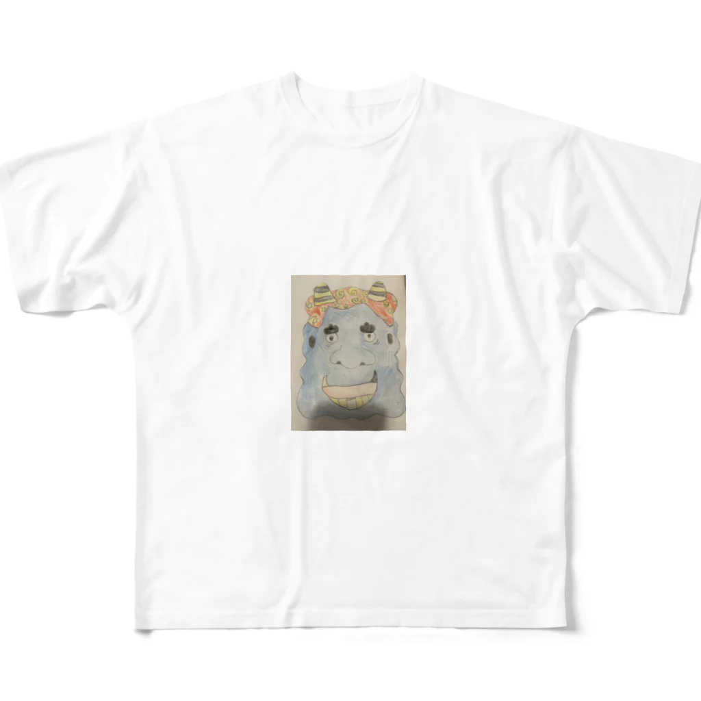 くっにーちゃんの青鬼さん All-Over Print T-Shirt