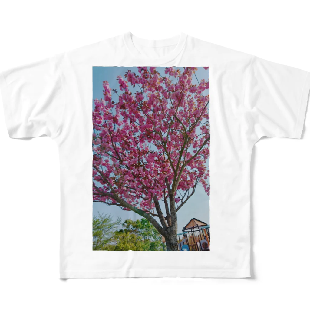 krr5のflowertree フルグラフィックTシャツ