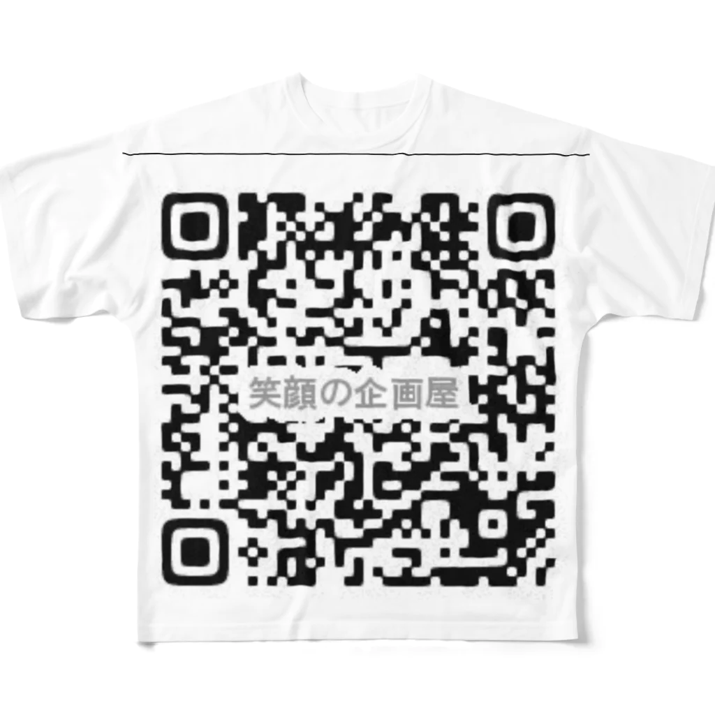 SOLVELINEの企画屋さんのQR All-Over Print T-Shirt