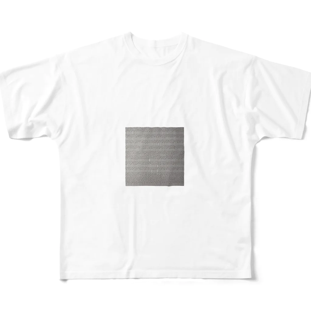 フレブルフジオのおしゃれ北欧柄 All-Over Print T-Shirt