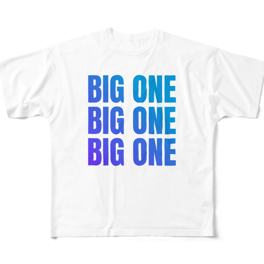 LOBtのビッグワンロゴ All-Over Print T-Shirt