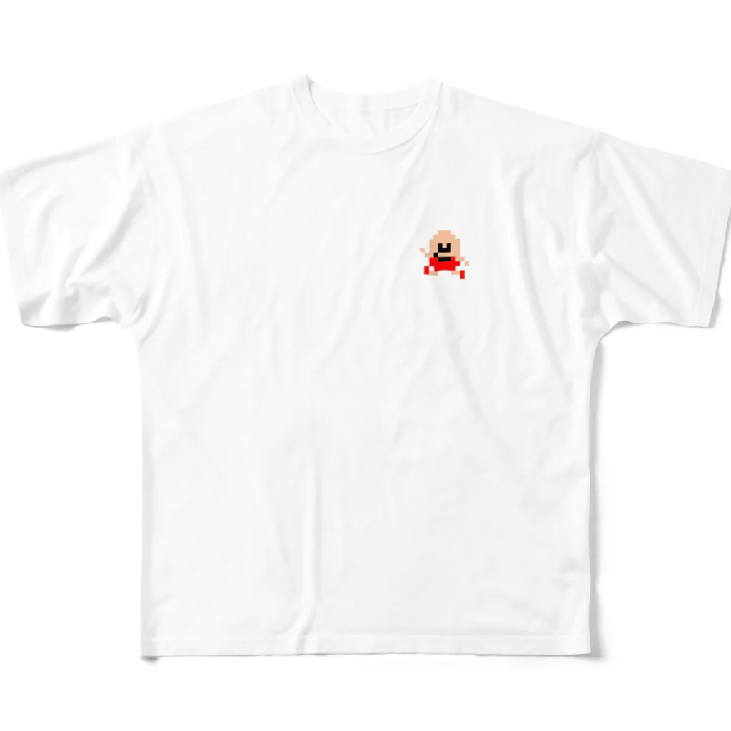 ダンプティーズのドットなダンプティーズ All-Over Print T-Shirt