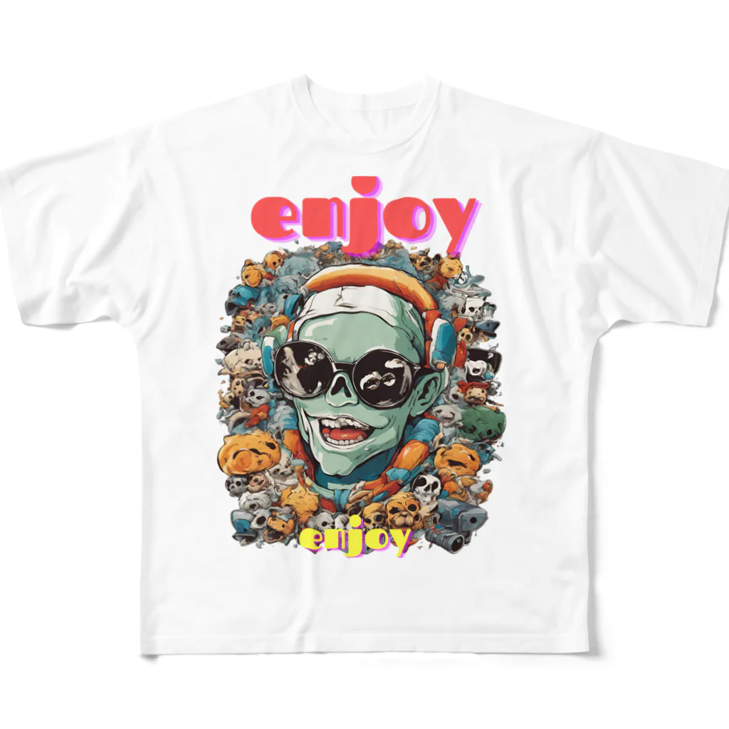 ファンタジーテックのENJOYしようゼ All-Over Print T-Shirt