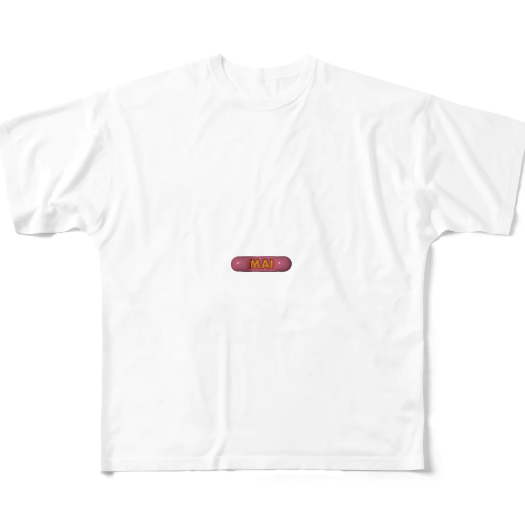 Q_kyuのMAI - お名前アイテム All-Over Print T-Shirt