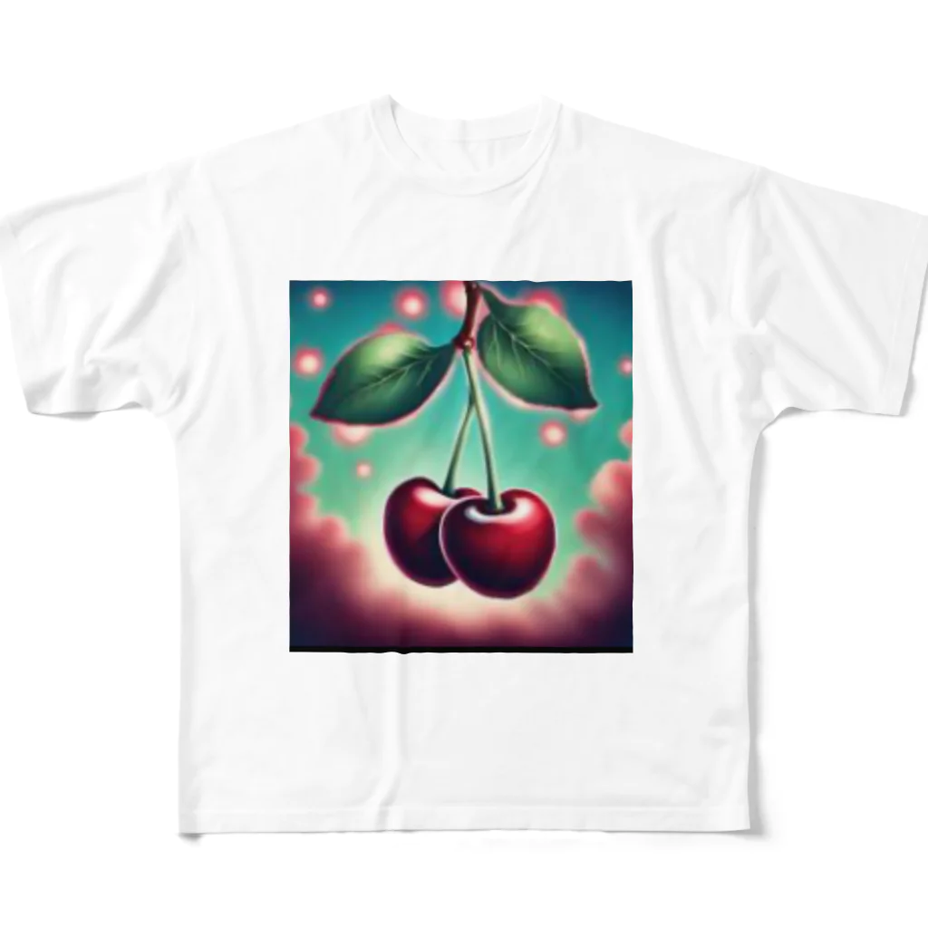 CHERRY DOROPのチェリーな世界No.2 フルグラフィックTシャツ