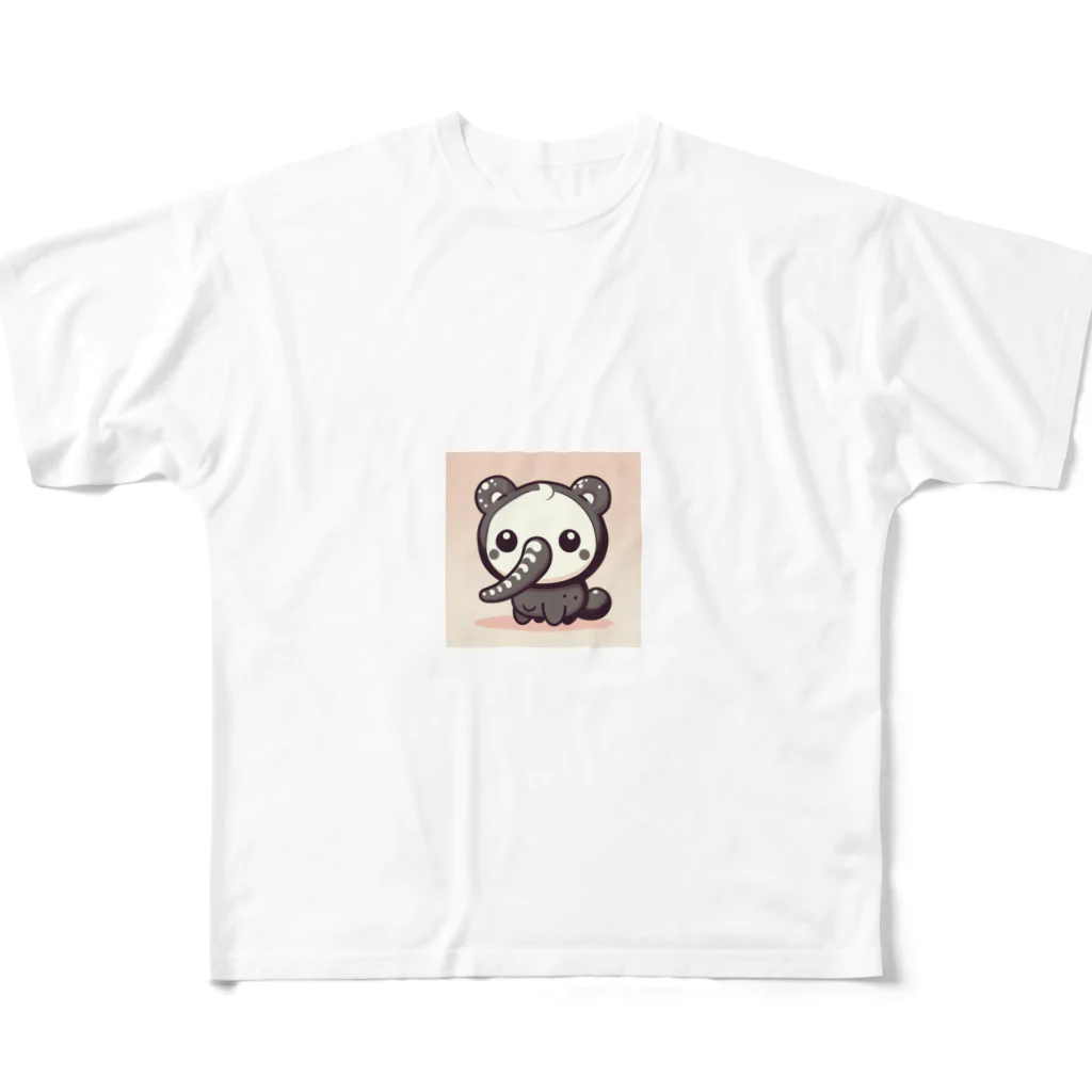 gogodiggerのゾウパンダ All-Over Print T-Shirt