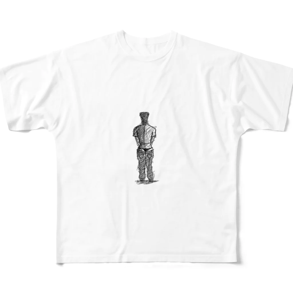 konyagayamada_0925のメリケンサック フルグラフィックTシャツ