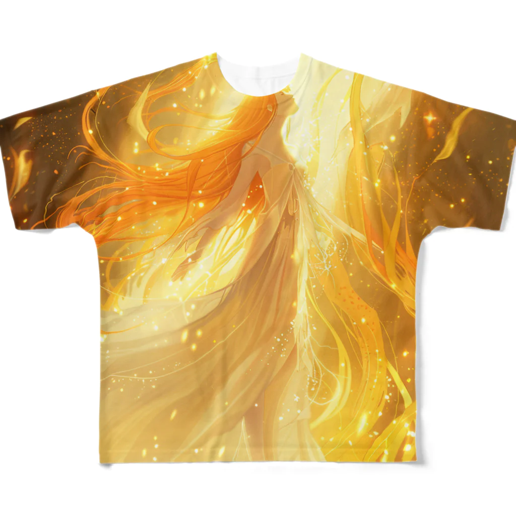 AQUAMETAVERSEの光の世界へ向かう姫 アメジスト 2846 All-Over Print T-Shirt