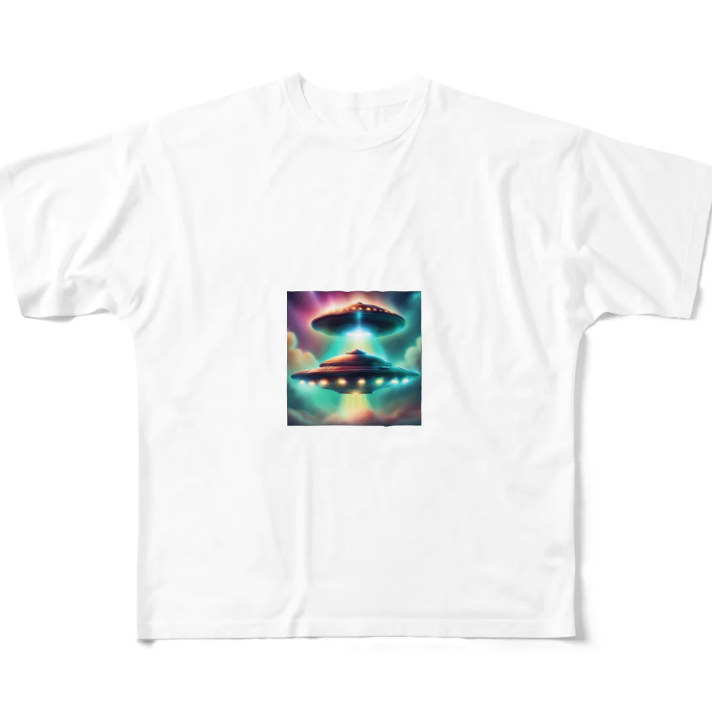 t96373456の未確認飛行物体 All-Over Print T-Shirt