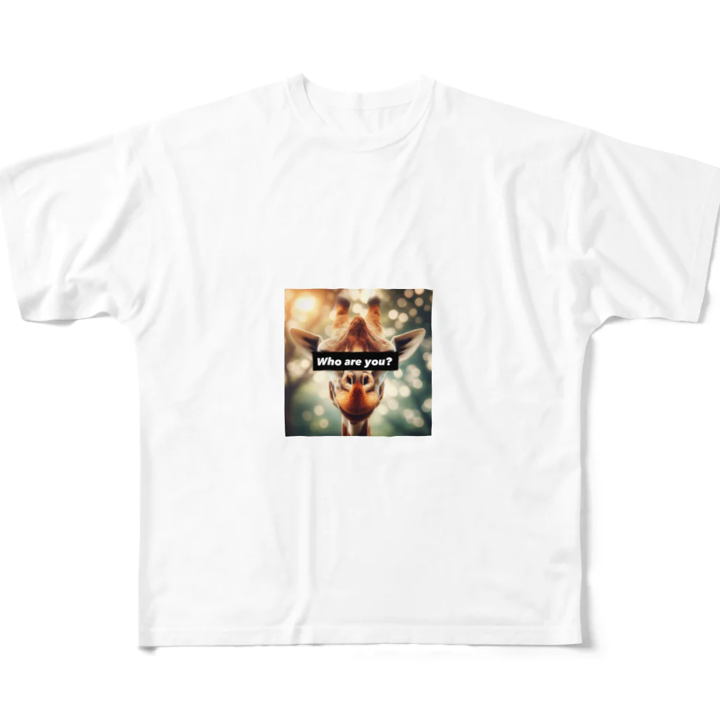 akihotyan.&のWho are you?キリン All-Over Print T-Shirt