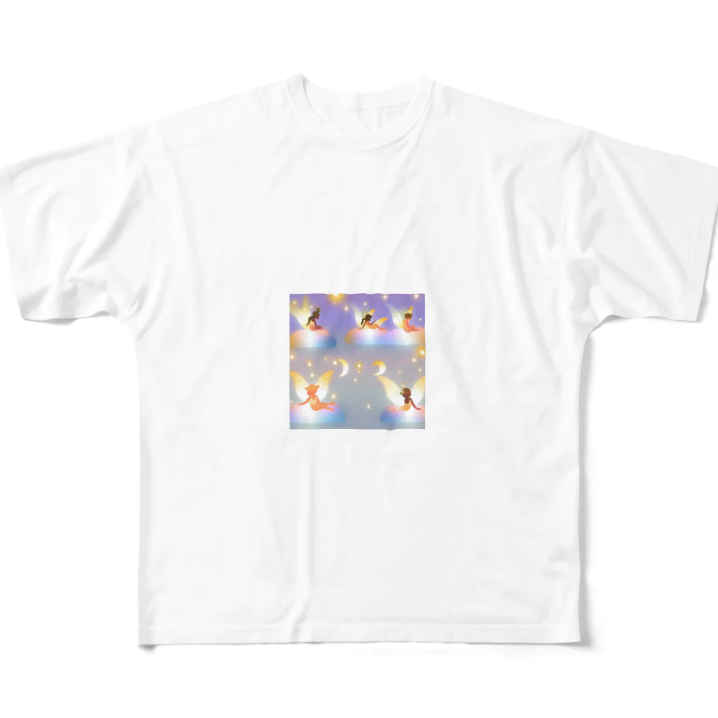 Manoaの夢見る妖精 フルグラフィックTシャツ