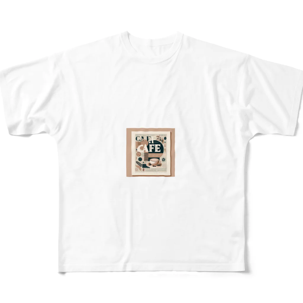 ryu_1137のカフェ・パステル All-Over Print T-Shirt