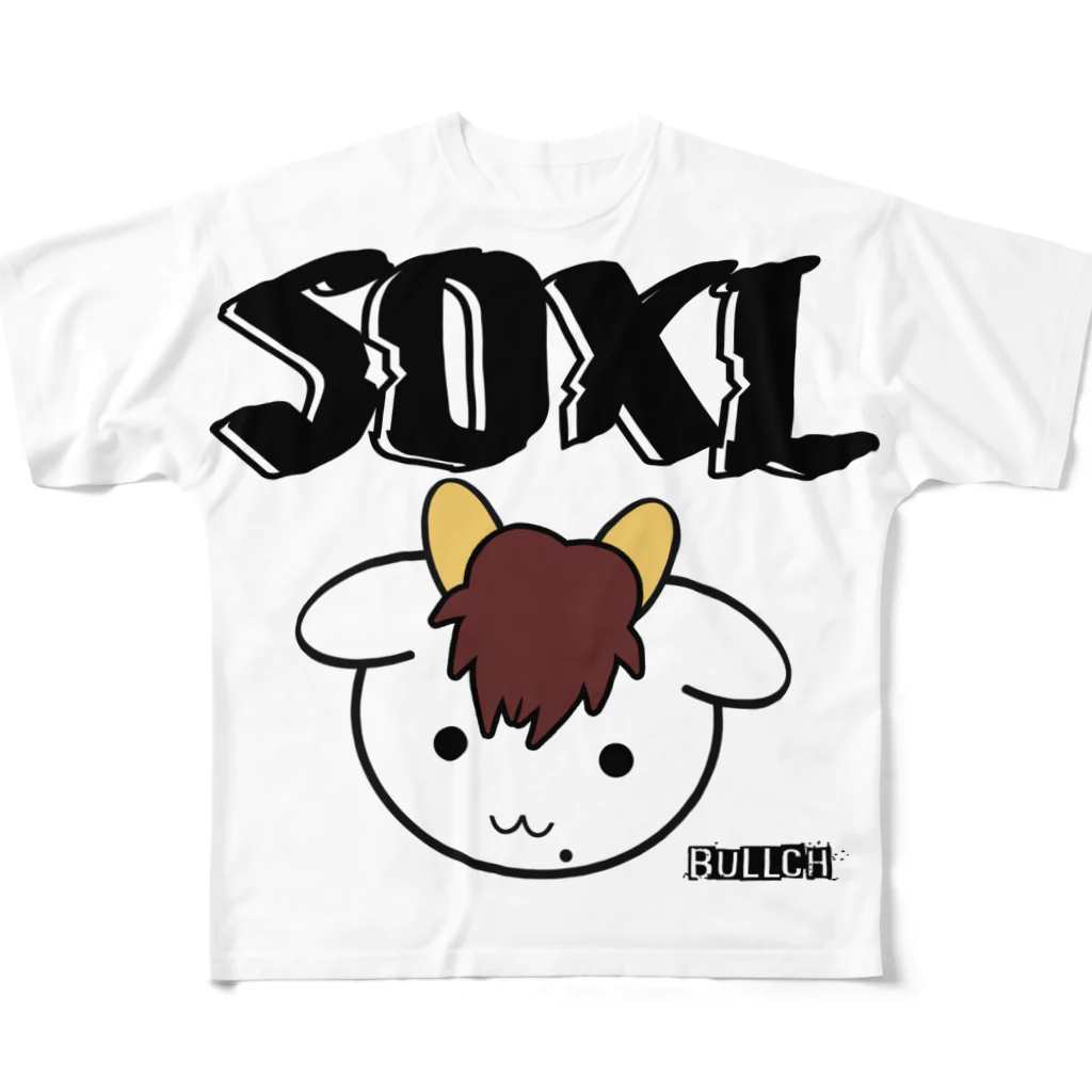 Bunny RingのSOXL BULLCH（衣類） All-Over Print T-Shirt