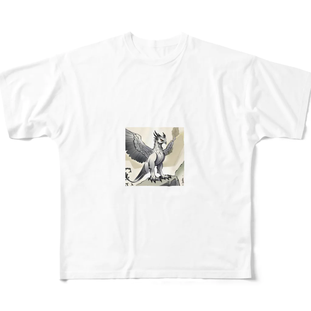 bigbamboofamilyのグリフィン　その三 All-Over Print T-Shirt