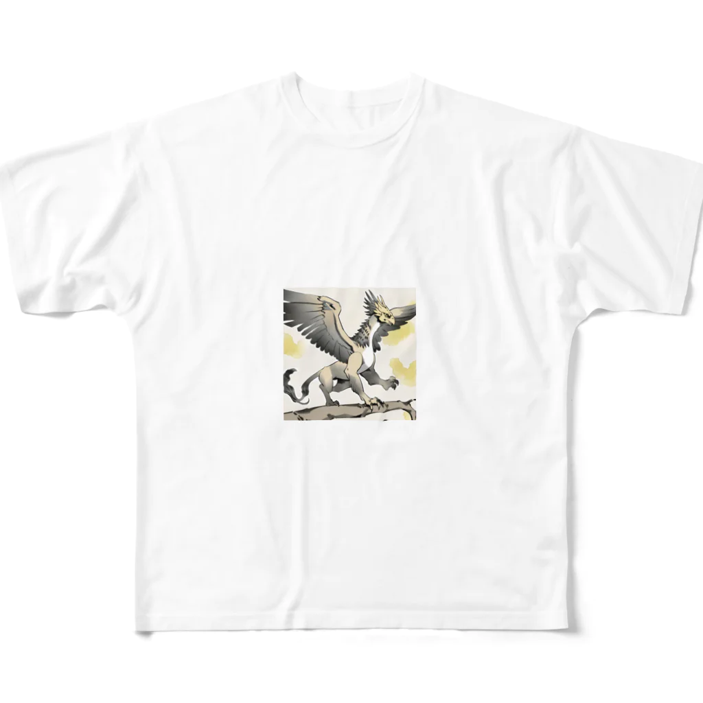 bigbamboofamilyのグリフィン　その四 All-Over Print T-Shirt