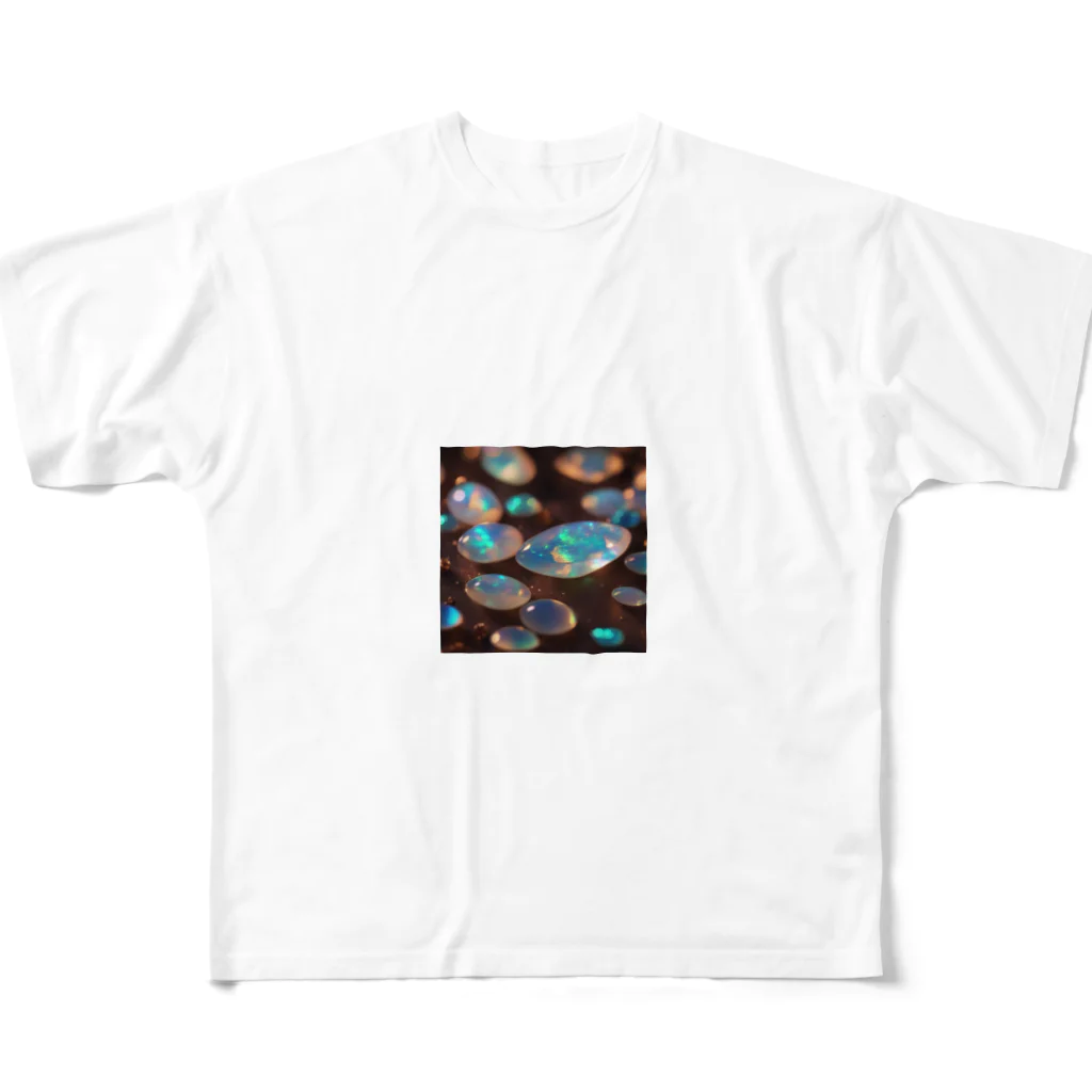 marian_baseの誕生石 All-Over Print T-Shirt