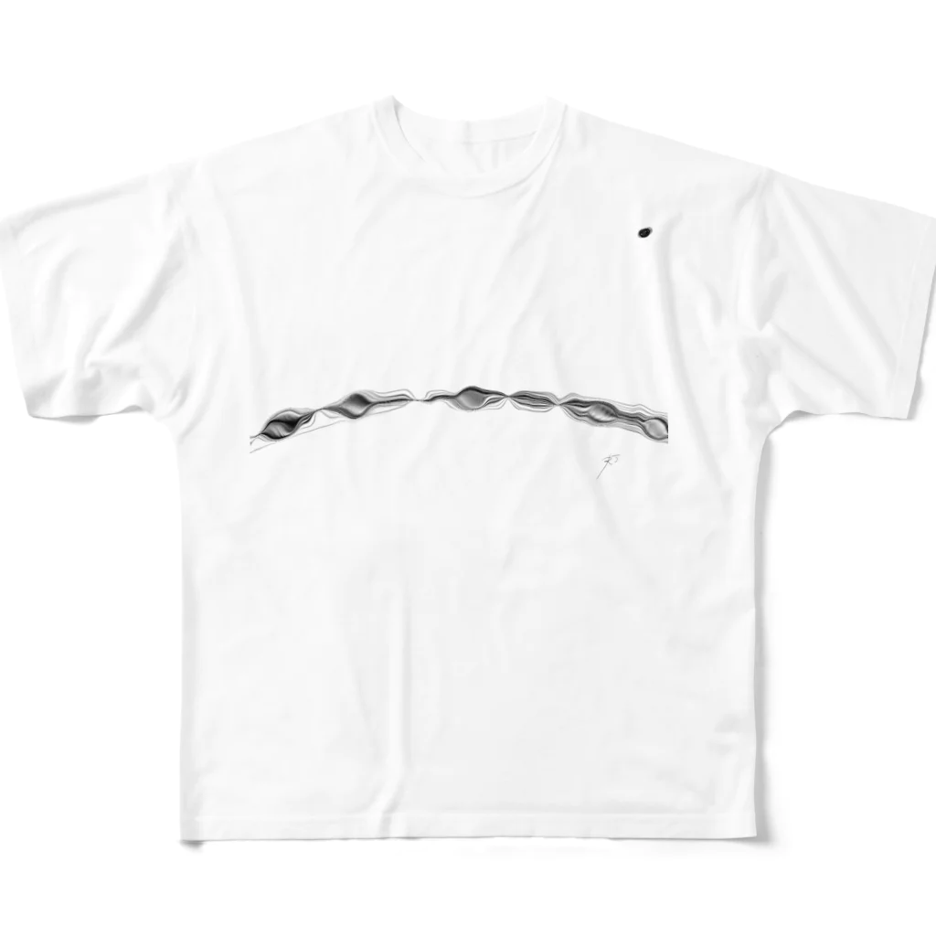 lovely_milkのsenren-discovery All-Over Print T-Shirt