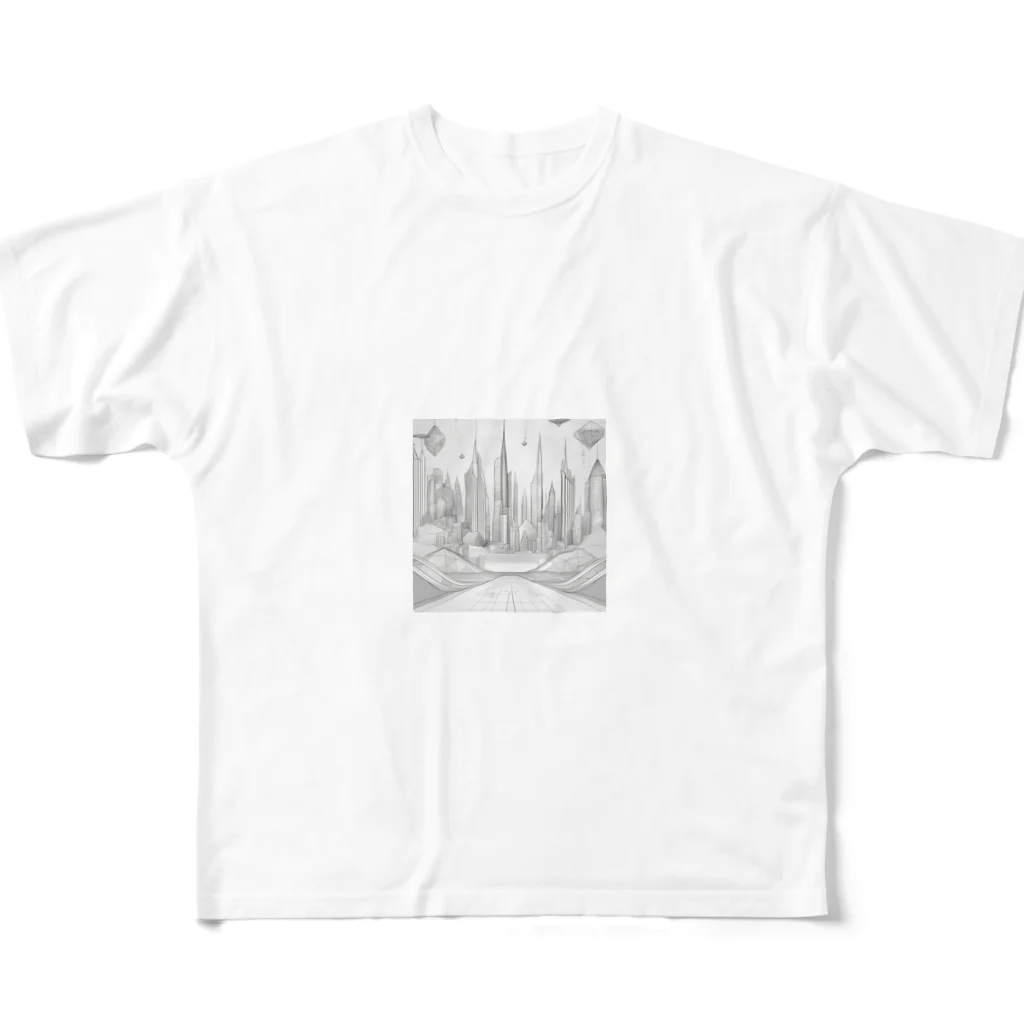 Tomoya324の空飛ぶクリスタルカーペットグッズ All-Over Print T-Shirt