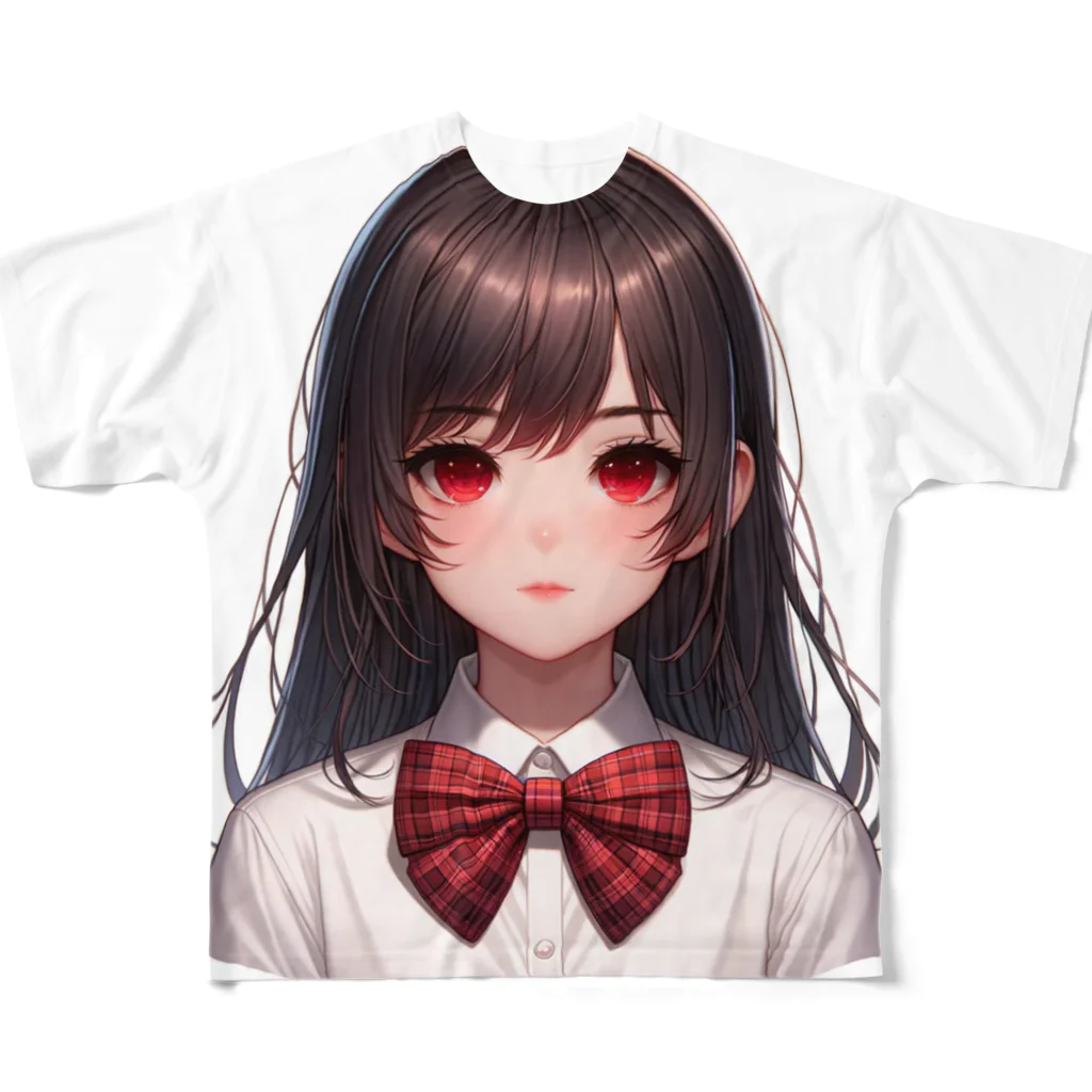 AIchan（AIイラスト）の愛081 All-Over Print T-Shirt