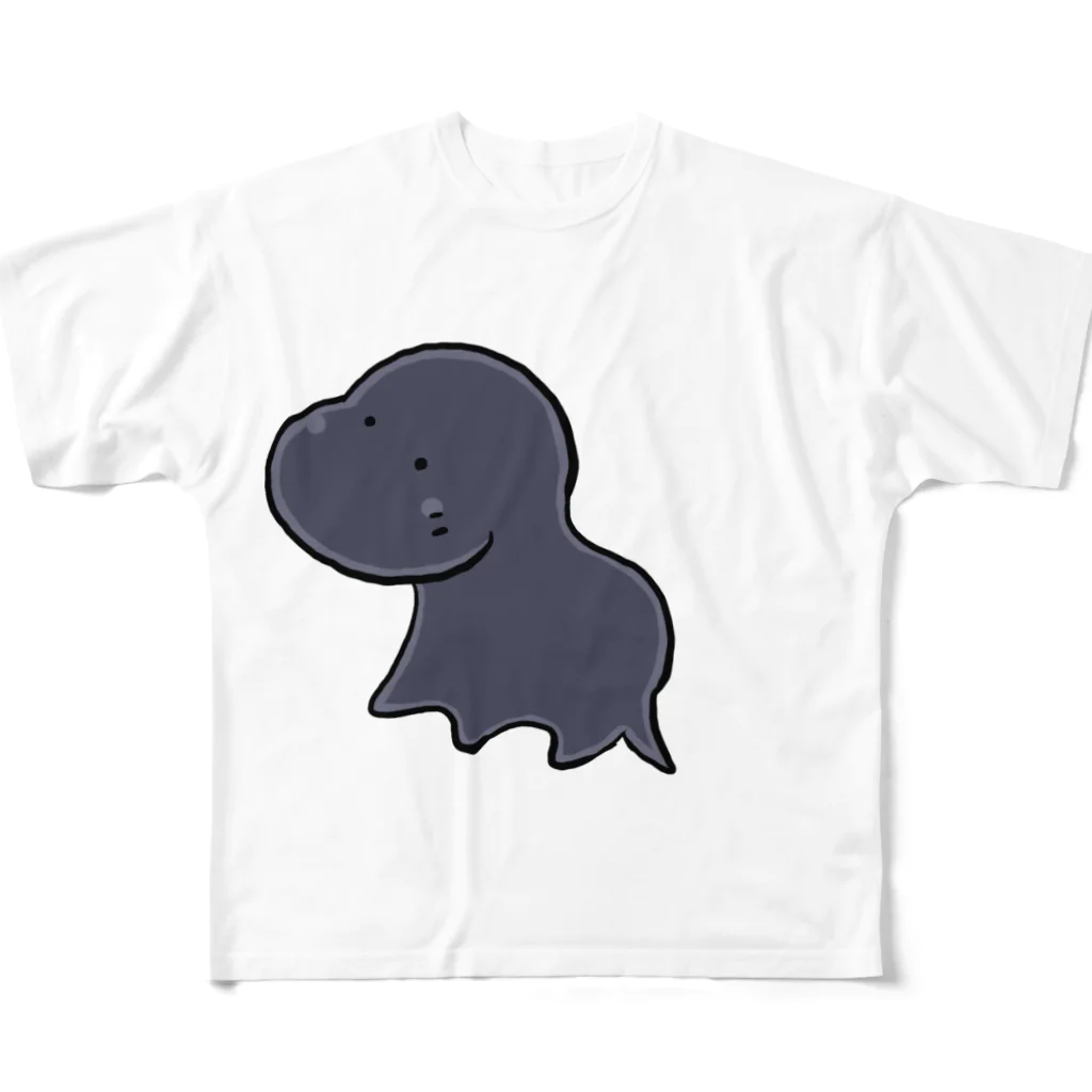 もふもふ堂のモケーレ・ムベンベ フルグラフィックTシャツ