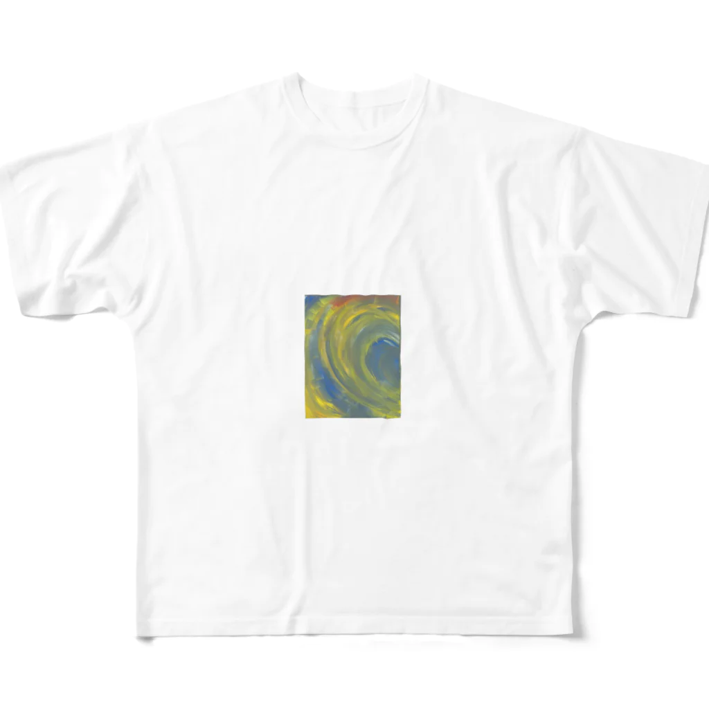 EddieのWAVES All-Over Print T-Shirt