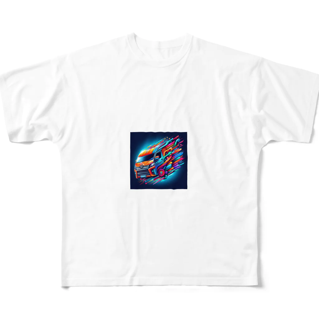 luxuryskydroneのLUXACE フルグラフィックTシャツ