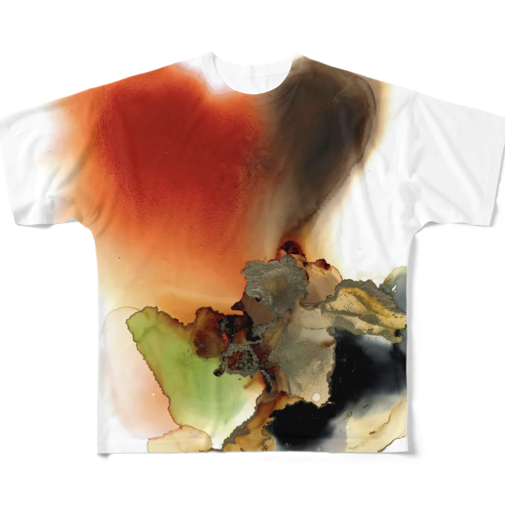 __AK__83のnuance art series フルグラフィックTシャツ