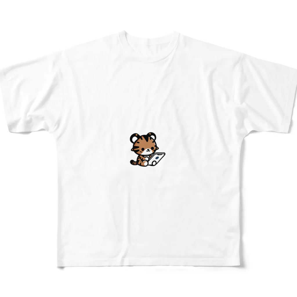 panmanのトラくん All-Over Print T-Shirt