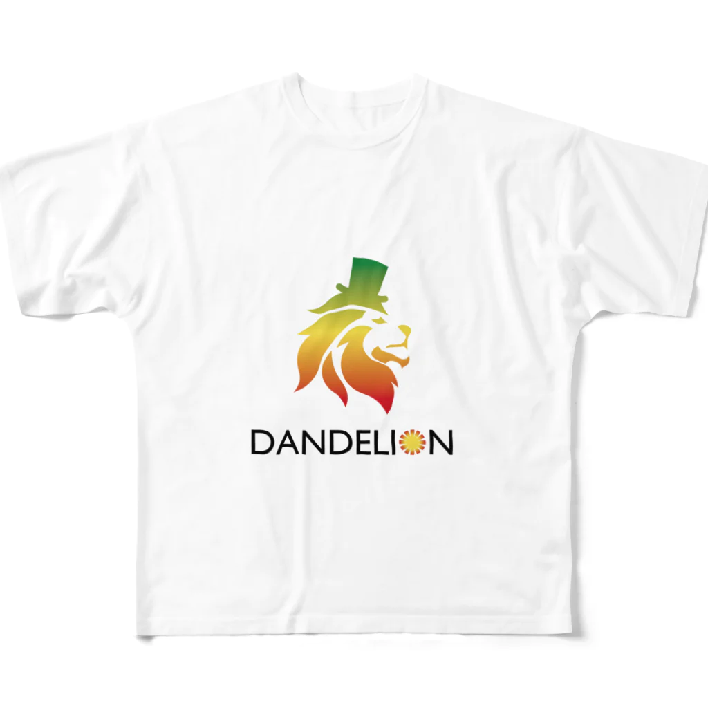 _DANDELION_のダンディーなライオン All-Over Print T-Shirt