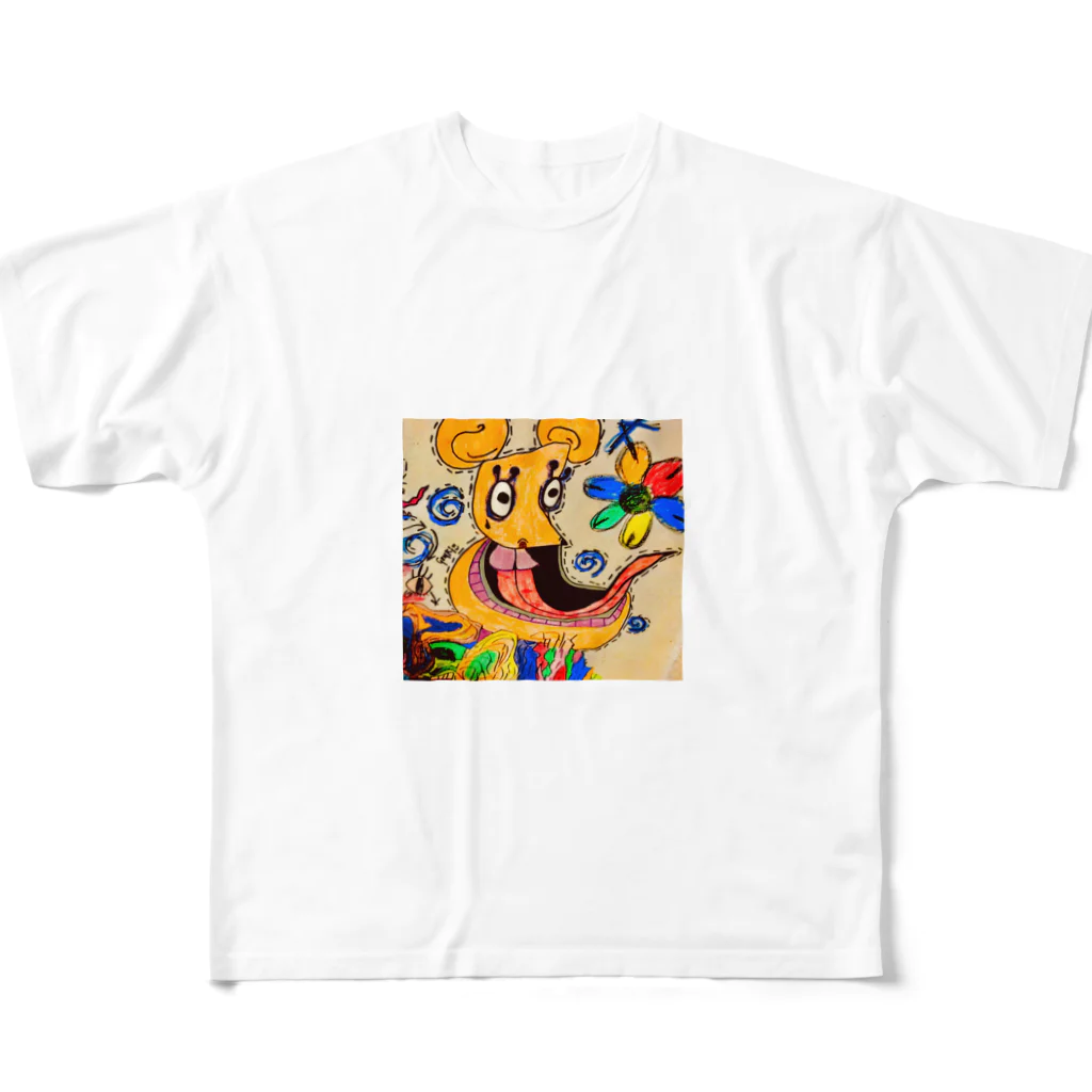 chikakoのオリジナルG フルグラフィックTシャツ