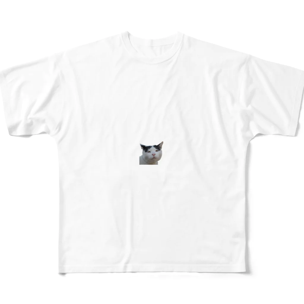 fukayanのブサかわ猫　ベン フルグラフィックTシャツ