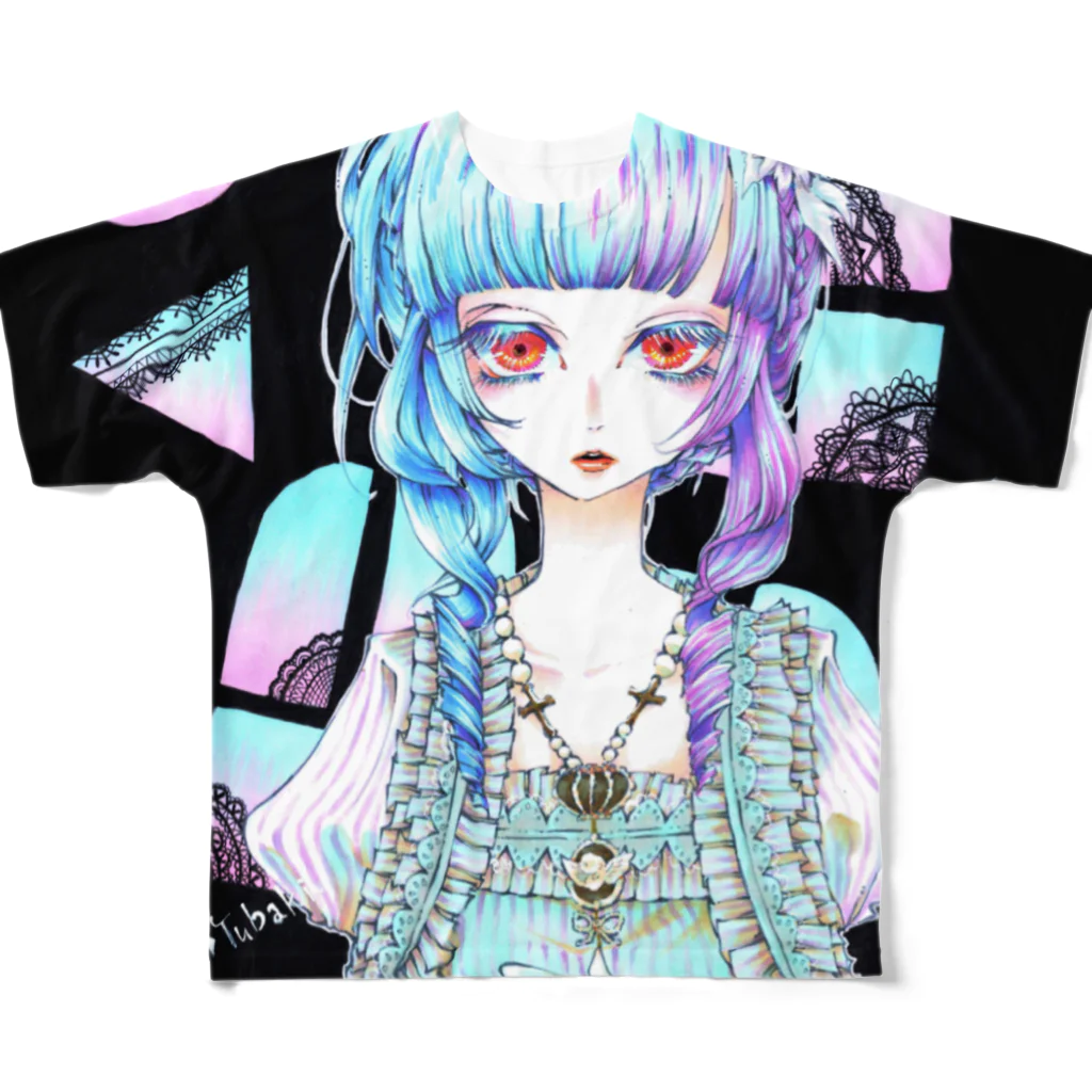 †+Alice-Syndrome+†のおとぎ話が覚める頃 フルグラフィックTシャツ