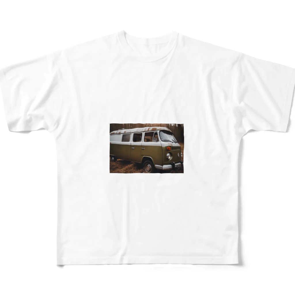 廃車輪業のV フルグラフィックTシャツ