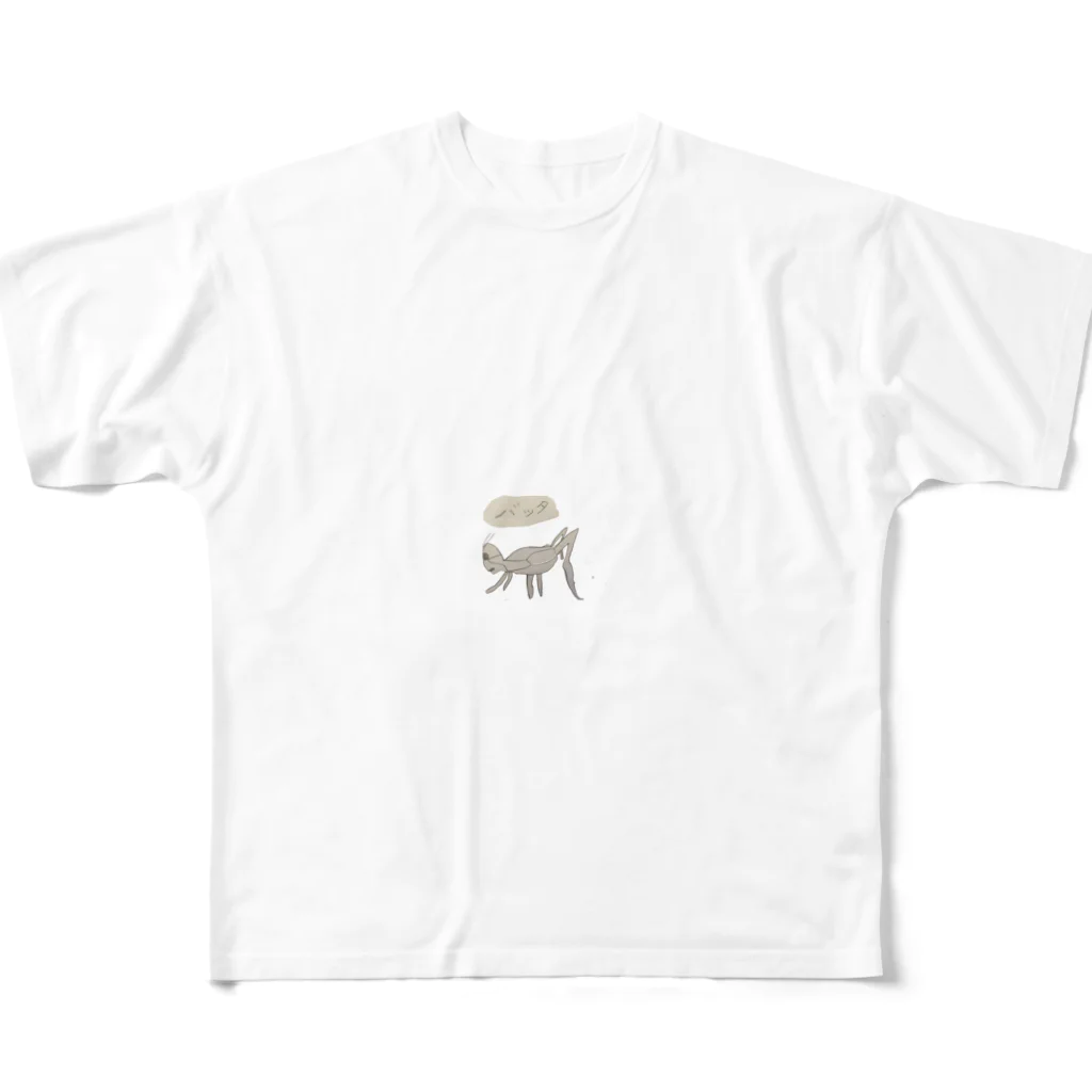 chiyoko3のバッタ All-Over Print T-Shirt