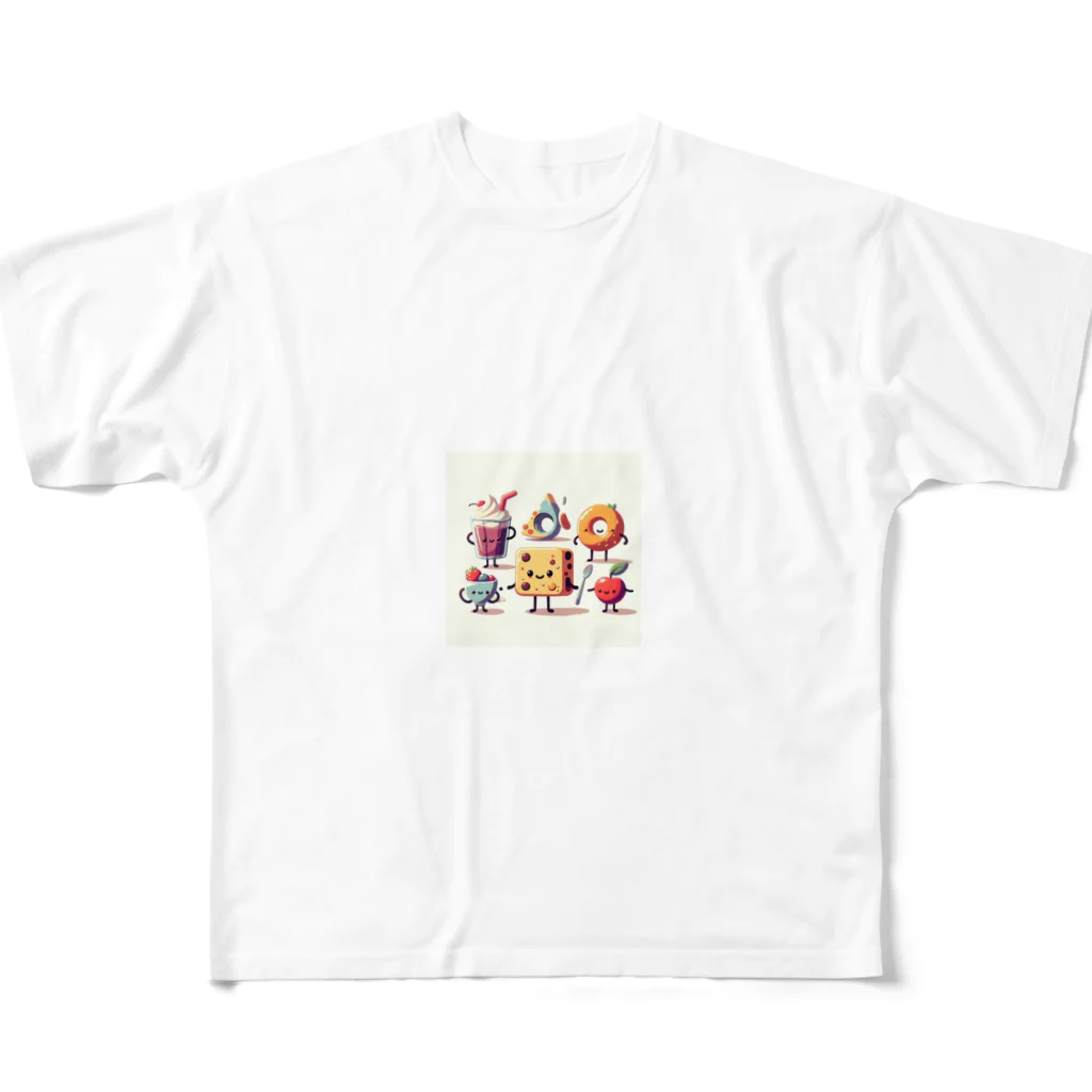 S_Y upperの整えない フルグラフィックTシャツ