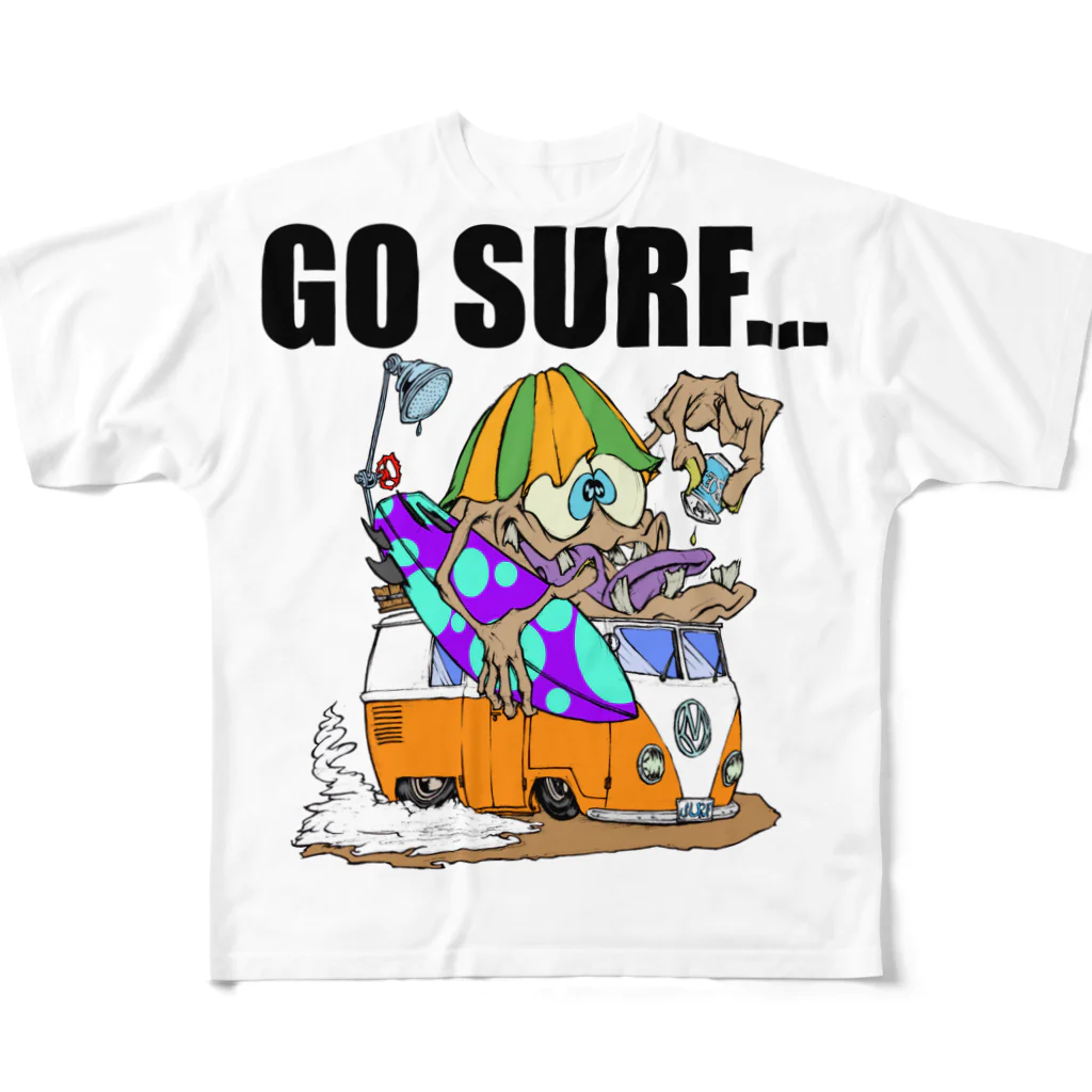 Big Apple 33のGO SURF フルグラフィックTシャツ